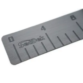 22135-80038 Seadek 4 Inch X 36 3mm Fish Ruler With Laser Sd Logo - Storm Gray