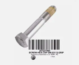 207227060 Seadoo Oem Screw-hex.cap D Inch 931 S.grip