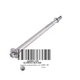 Screw-hex.m8 Seadoo 295501207 Oem 420641105