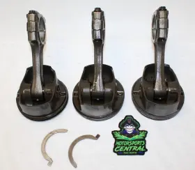 420917518 Seadoo 420917515 215 230 255 260 Connecting Rod With Standard Piston Oem Set Of 3