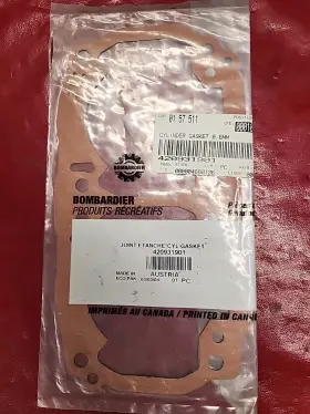 P420931901 Seadoo 420931901 Oem Cylinder Gasket 0.6mm For Gtx Rx Xp Sportster 3d Nos New
