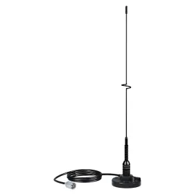 5218 Shakespeare Vhf 19 Inch Black Ss Whip Antenna - Magnetic Mount