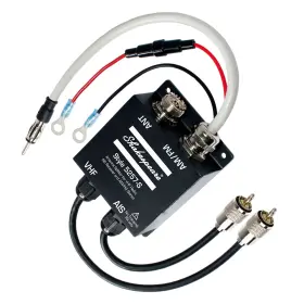 5257-s Shakespeare Antenna Splitter For Vhf Radio Ais Receiver And Am/fm Stereo