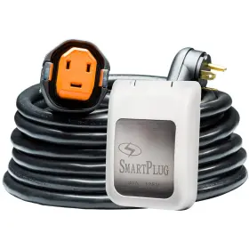 R30303bm30pw Smartplug Rv Kit 30 Amp Dual Configuration Cordset And White Inlet Combo - 30ft