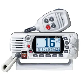 Gx1400w Standard Horizon Gx1400 Fixed Mount Vhf - White