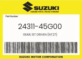 24311-45g00 Suzuki Genuine Gear 1st Driven Nt 27 -