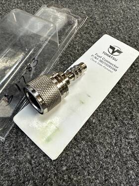 Tohatsu 3b2702810m Genuine Nissan Fuel Connector New Oem Tank Side Female