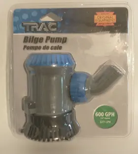 T10003 Trac Bilge Pump 600 Gph 3/4 Outlet Model