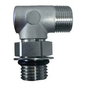 Uflex90 Uflex Usa Af90 Degree Adjustable Fitting For Back Of Up Series Helms Orb 6 To 3/8 Inch Comp