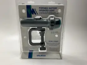 24092 Valmar Marine Clamp-on Battery Operated Portable Bow Light Red Green