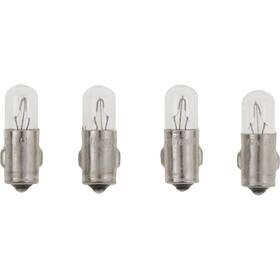 Vdo 600-802 Type A - White Metal Base Bulb 12v 4-pack