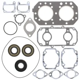 611101 Vertex Pistons Vertex-winderosa Complete Gasket Kit With Oil Seals Kawasaki Js440 1977-1992