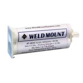 At-2010 Weld Mount 201010 Acrylic Adhesive - 10-pack