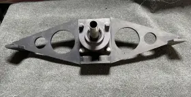 9102-1117-00 Wetjet 9102-1117 Mastercraft Duo Jet Ski Midshaft Crossover Support Bracket