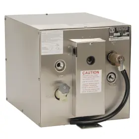 S700 Whale Marine Seaward 6 Gallon Hot Water Heater With Rear Heat Exchanger - Stainless Steel