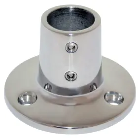 6039c Whitecap 7/8 Inch O.d. 90 Degree Round Base Ss Rail Fitting
