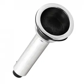S-0628c Whitecap Rod/cup Holder - 304 Stainless Steel 15 Degree