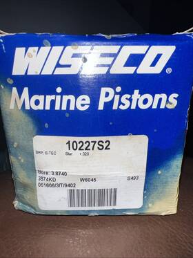 Wiseco 10227s2 Forged Marine Piston E-tec Evinrude-open Box