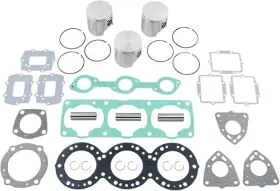 Wk1247 Wiseco Piston Kit 0.50mm Over 80.50mm #wk1247 Kawasaki Zxi 1100/stx 1100