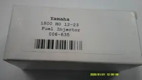 N6s5-13761-10-00 Wsm 006-635 Fuel Injector Fits Yamaha 1800/1900 Ho 2012-25 P/n6s5-13761-10-00/006-635 N6s5-13761-10-00 Wsm 006-635 Fuel Injector Fits Yamaha 1800/1900 Ho 2012-25 P/n6s5-13761-10-00/006-635