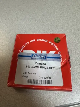 010-928-06 Wsm 15258 Piston Ring Set 2000 Yamaha Xa800 Waverunner Xl800
