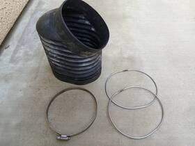 Wsm 959697hx Used 1996 95-97 Seadoo Hx Sea Doo Outer Rubber Boot Shock Cover