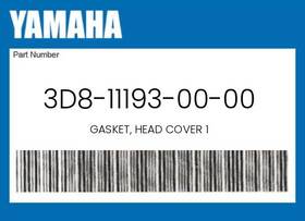 Yamaha 3d8-11193-00-00 Genuine Gasket Head Cover 1 -