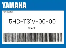 5hd-1131v-00-00 Yamaha Genuine Shaft 1 -