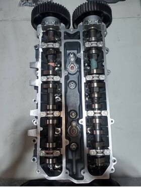Yamaha 63p-w009a-05-9s Freshwater Oem 2019 F150 Cylinder Head In Excellent Working Order