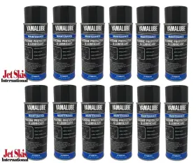 65698 Yamaha Oem Silicone Protectant And Lubricant Spray Pack Of 12 Acc-slcns-pr-ay