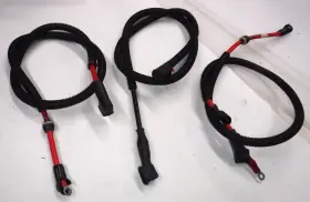 66v-82117-10 Yamaha Oem 1999 99 Xl1200 Xl 1200 Ltd Battery Cable Pos Neg Lead Wire Set M71-12