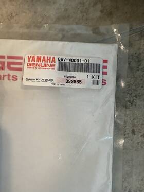 Yamaha 66v-w0001-01-00 New Oem Gasket Kit For Engine Sm