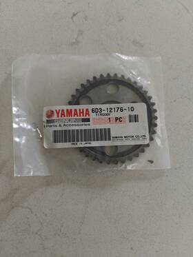 Yamaha 6d3-12176-10-00 Oem Cam Chain Sprocket Gear New In Package