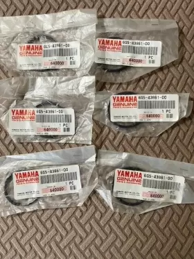 6g5-43861-00 Yamaha Lot Of 6 - O-rings Will Sell Separately