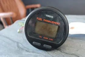 6y5-8350f-b0-00 Yamaha Digital Multifunction Fuel Managment Meter Good Condition