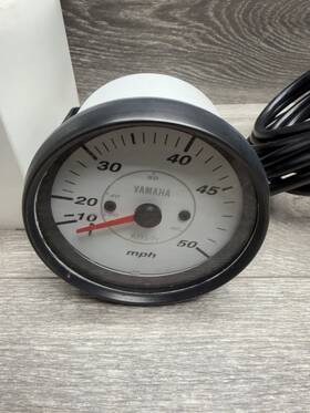 Yamaha 6y7-83510-30-00 Outboard Oem Pro Series Speedometer Kit New Nos White Mph