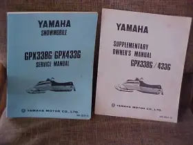 889-28197-10 Yamaha 1974 Gpx 338g 433g Owners Manual And Service