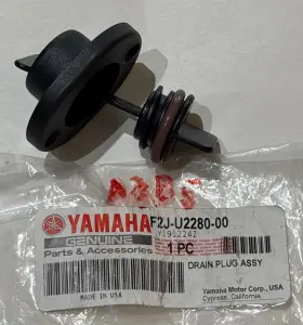 F2j-u2280-00-00 Yamaha Watercraft Drain Plug Assembly 2014-2021 1 Oem #f2j-u2280-00-00 #s1209