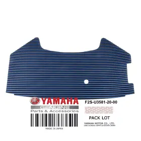 F2s-u3581-20-00 Yamaha 2015-2018 Fx Rear Turf Mat Upper New Black Blue Oem