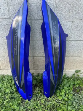 F2s-u377c-02-p0 Yamaha 2012-2014 Fx Svho 1800 Oem Right And Left Fender Panels Blue