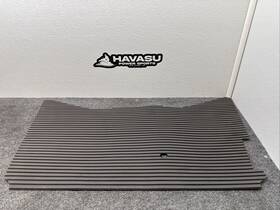 Yamaha F2x-u3581-01-00 2015-2020 Vx Vxr Vxs Oem Rear Mat Hydroturf Grey/black