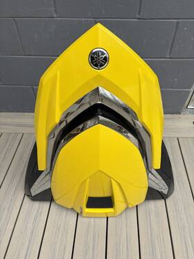 Yamaha F2x-u517b-00-p7 2016 Vx Oem Front Engine Hatch Hood And Left Right Mirror