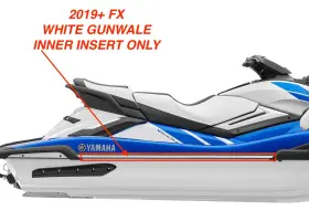 F3x-u2519-20-00 Yamaha Inner Gunwale White Insert Fx-svho Ho 2019