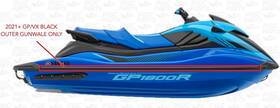 Yamaha F4p-u2512-00-00 21 Gp1800r/ Vx/ Gp1900 Black Outer Side Gunwale Bumper