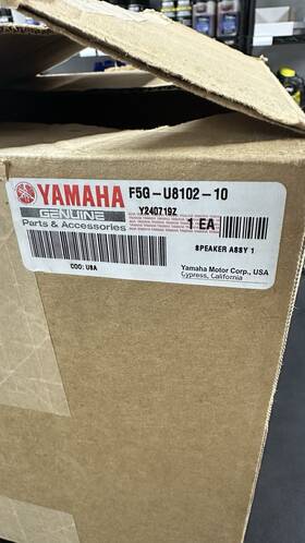 Yamaha F5g-u8102-10-00 Waverunner Fx Left Speaker Genuine