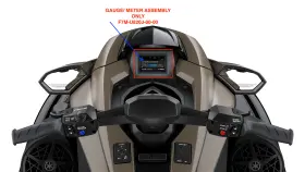 F7m-u820j-00-00 Yamaha Meter Assembly 2025 Gp/ Vx Gauge Cluster Screen