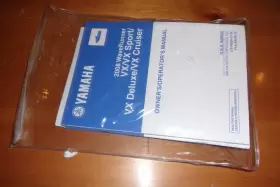 Lit-18626-07-52 Yamaha New 2008 Owners Operators Manual Practice Guide Vx110