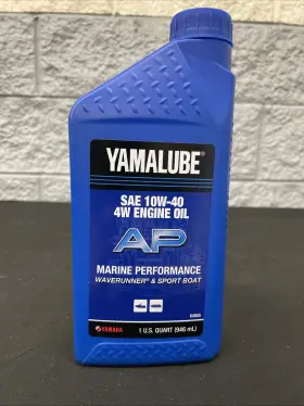 Lub-10w40-wv-12 Yamaha 10w-40 Personal Watercraft Oil 1 Quart -