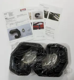Mwv-fendr-bk-10 Yamaha New Genuine Universal Jet Ski Pwc Fenders Black Pair