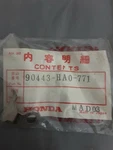 New Genuine Honda 90443-HA0-771 Washer, Lock 7MM TRX300. Price: $16.41.